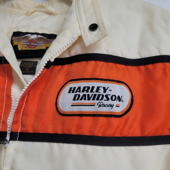 Harley Davidson Vintage Nylon Racing  Women's Jacket. - Picture 5 of 16